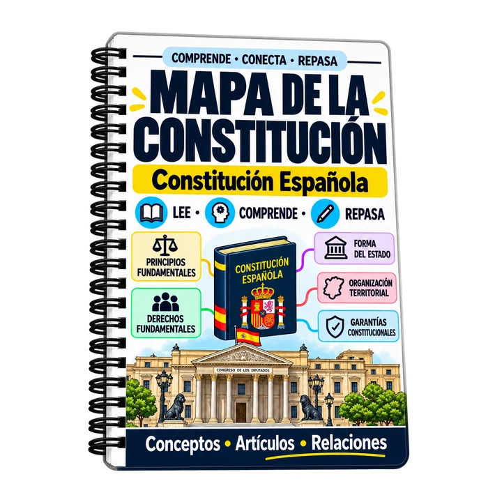 Cuaderno Mapa de la Constitución